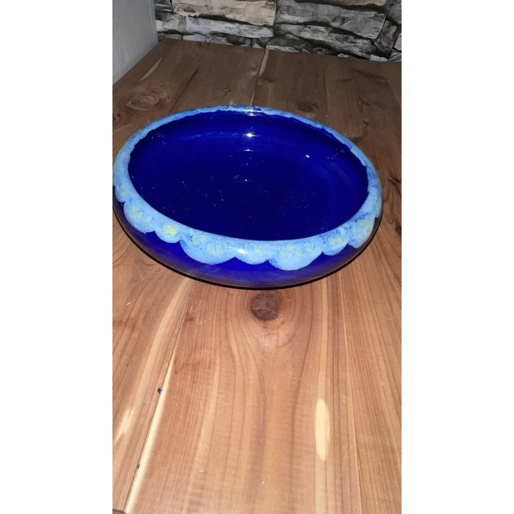 Vintage Takito Japan Drip Glaze Pottery Bowl